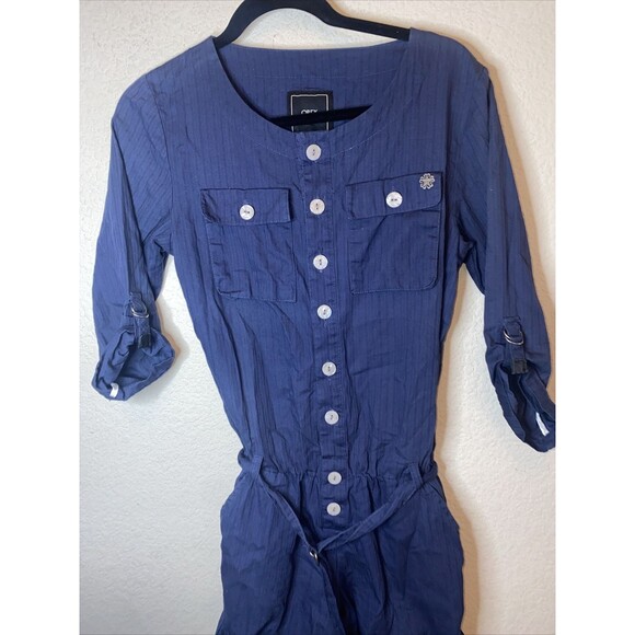 Obey Propaganda One Piece Jumper Romper Shorts Buckle 28 Western Gorp - Picture 2 of 12